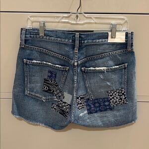 Citizens of Humanity Bandana Jean Shorts